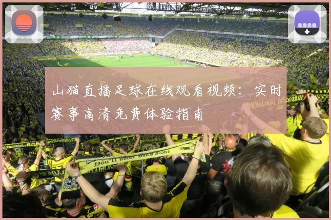 山猫直播足球在线观看视频：实时赛事高清免费体验指南